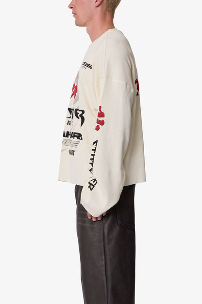 Sinister Thermal L/S Tee - Off White
