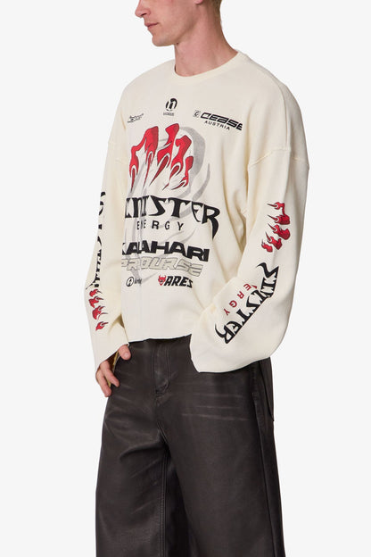 Sinister Thermal L/S Tee - Off White
