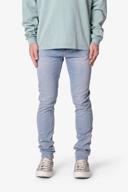 Skinny Denim - Light Sand Washed Blue