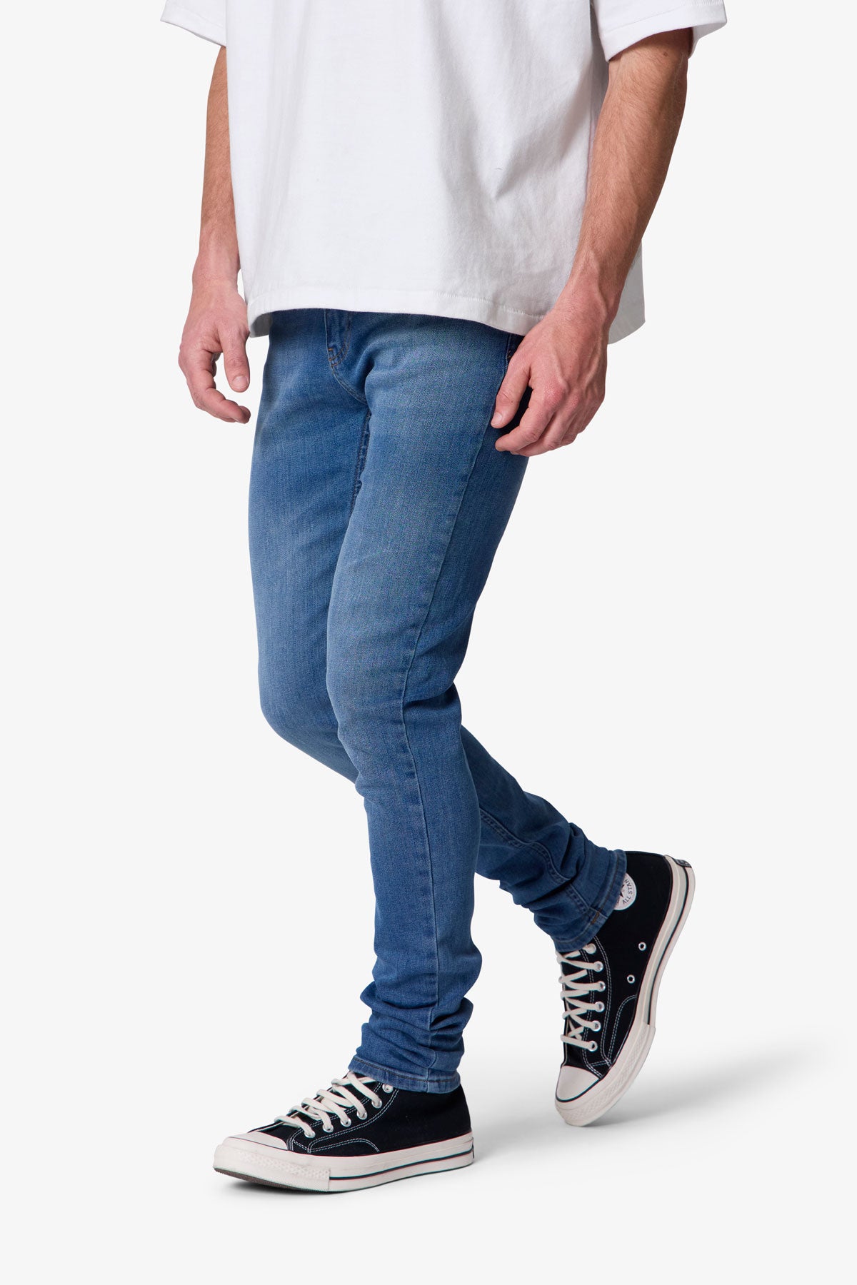 Skinny Denim - Washed Blue