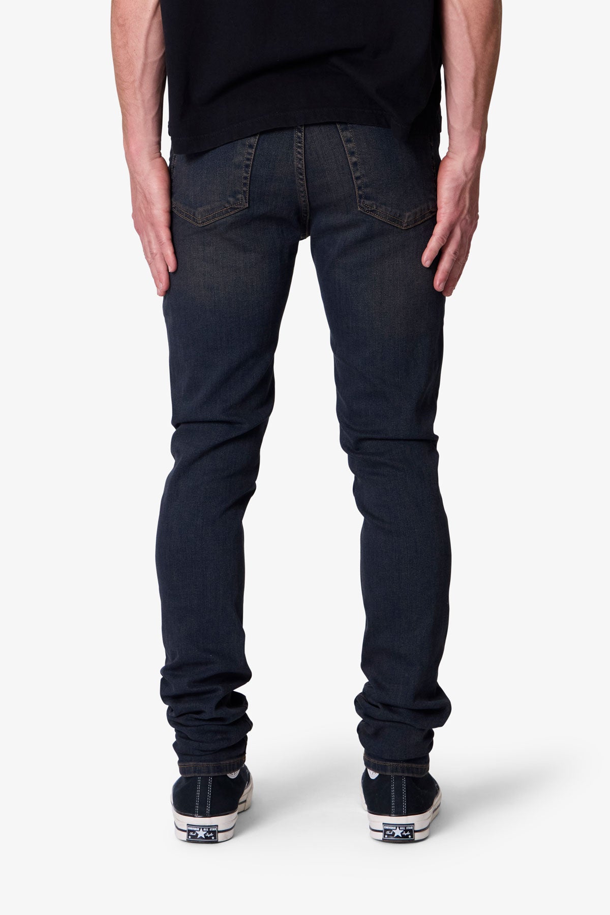 Skinny Denim - Washed Brown