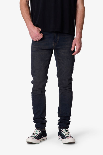 Skinny Denim - Washed Brown
