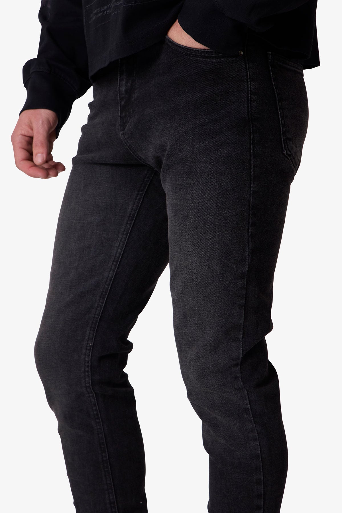 Skinny Denim - Western Black