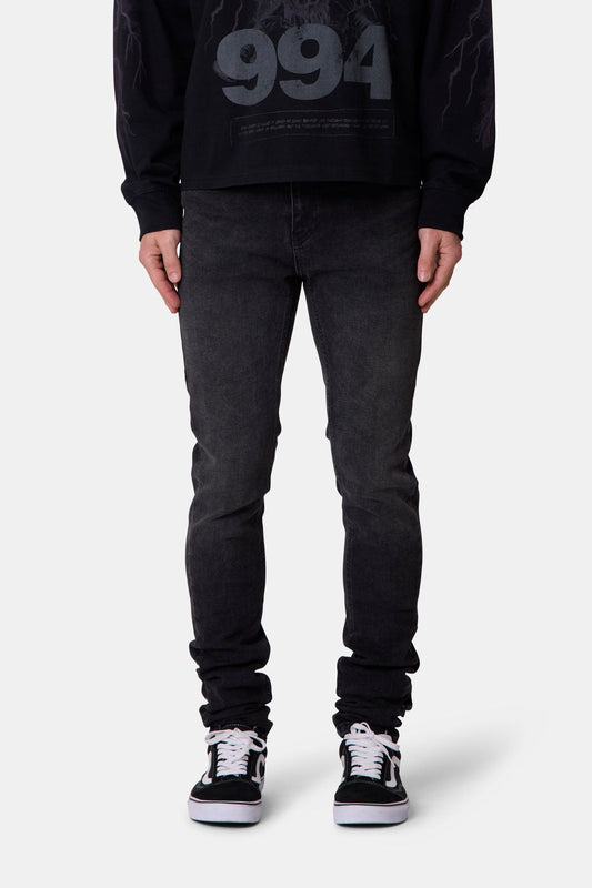 Skinny Denim - Western Black