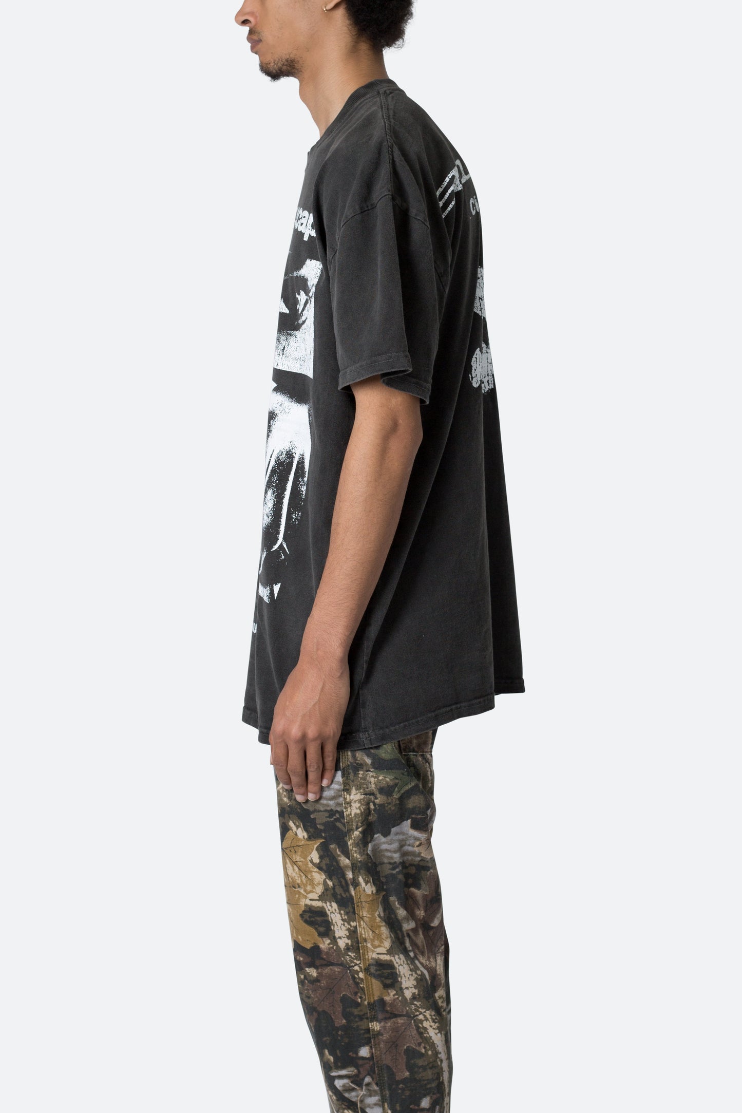 Soundscape Tee - Washed Black