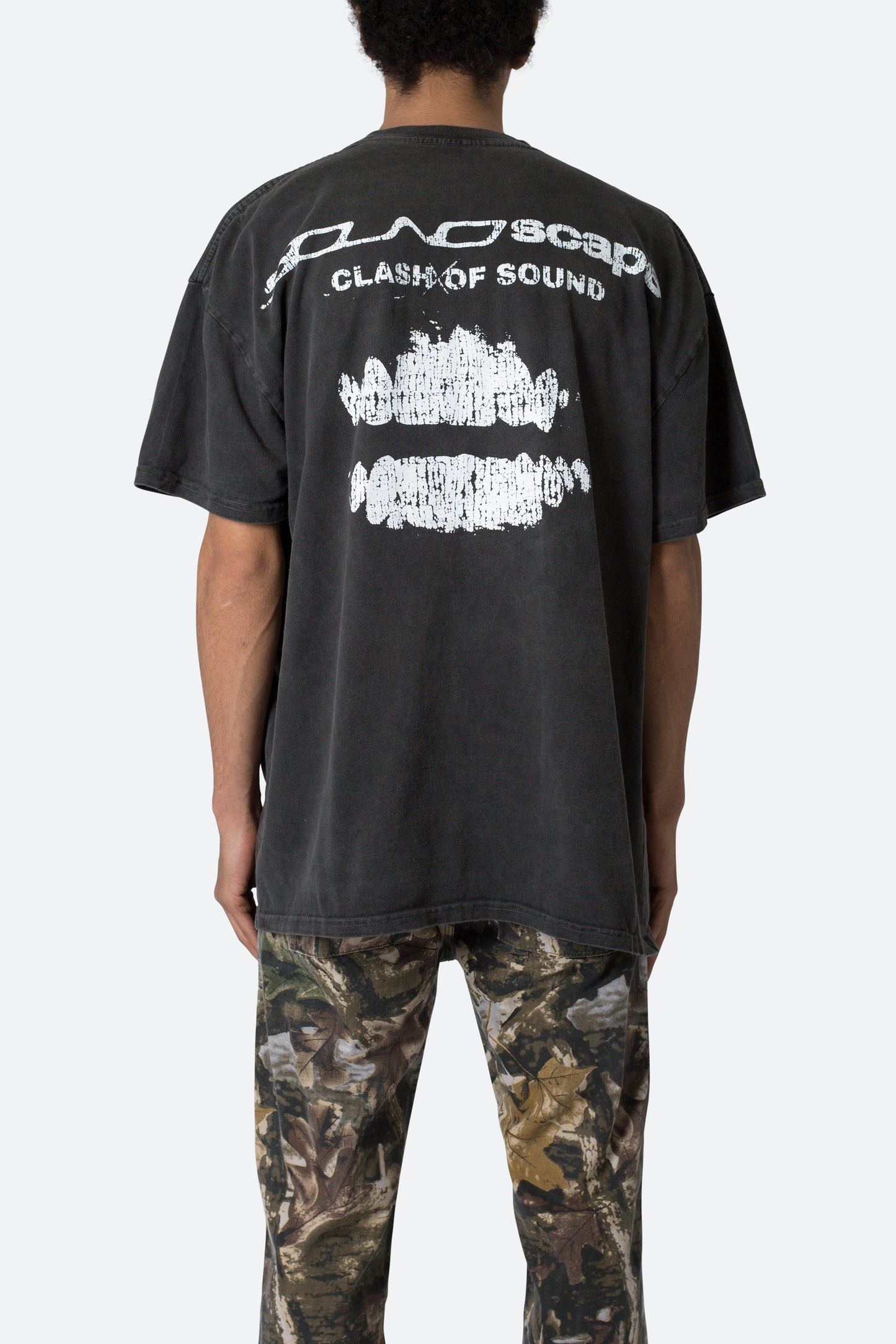 Soundscape Tee - Washed Black