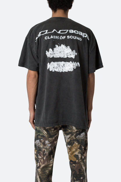 Soundscape Tee - Washed Black