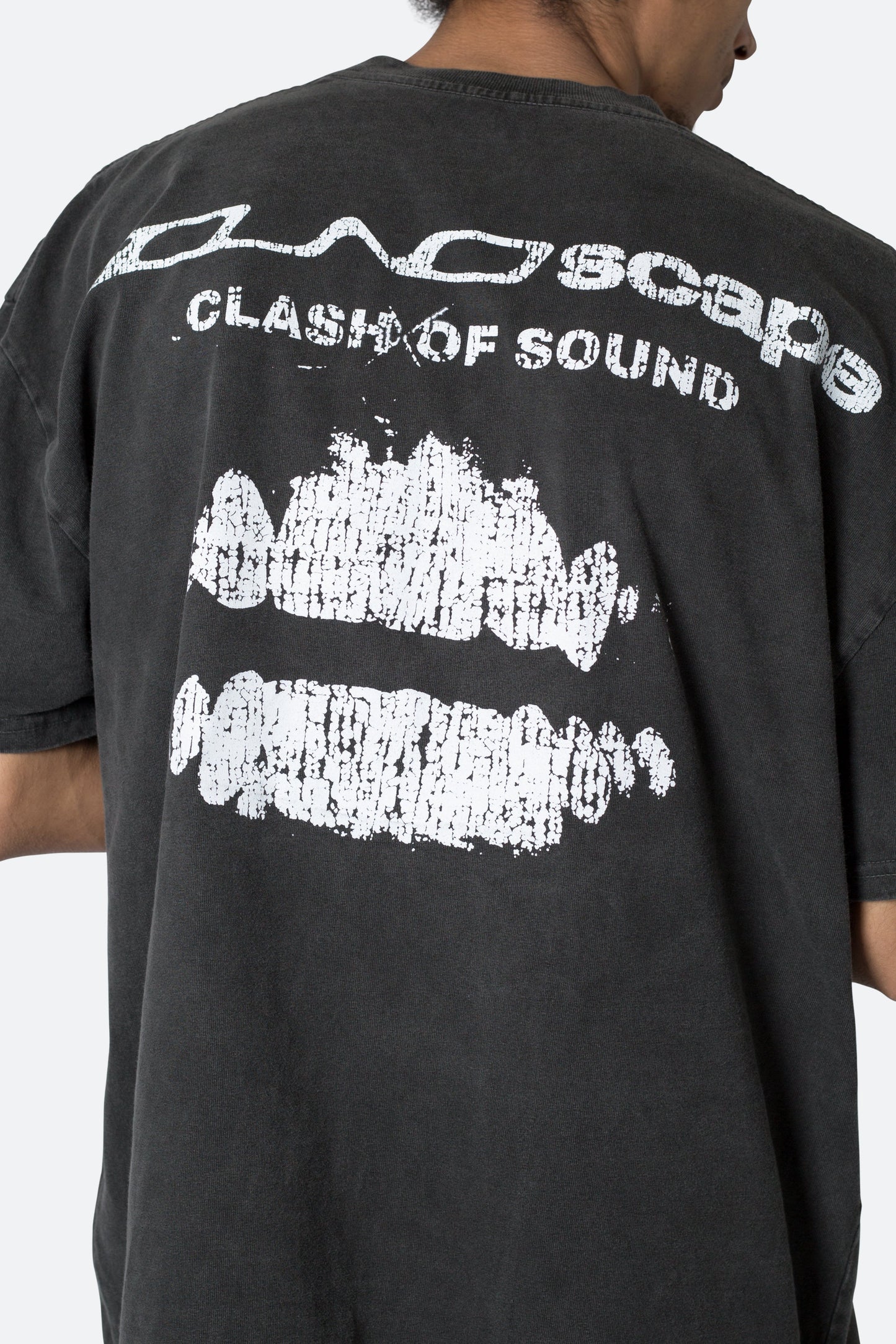 Soundscape Tee - Washed Black