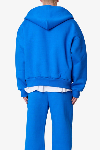 Stiff Lounge Zip Up Hoodie - Blue