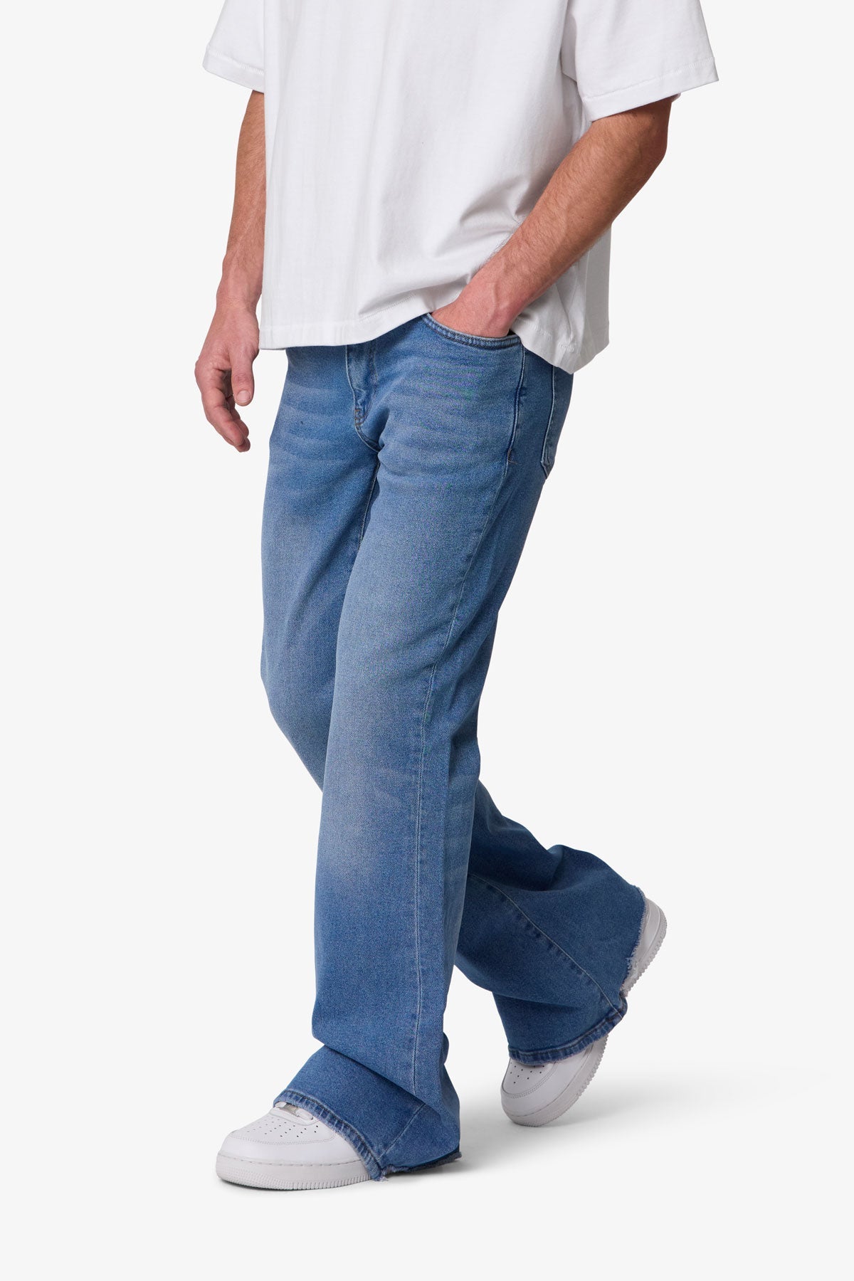 Super Flare Denim - Medium Blue