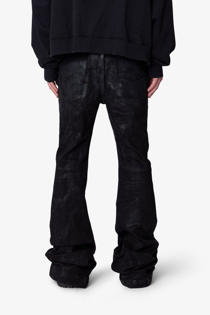 Super Stacked Denim - Waxed Black
