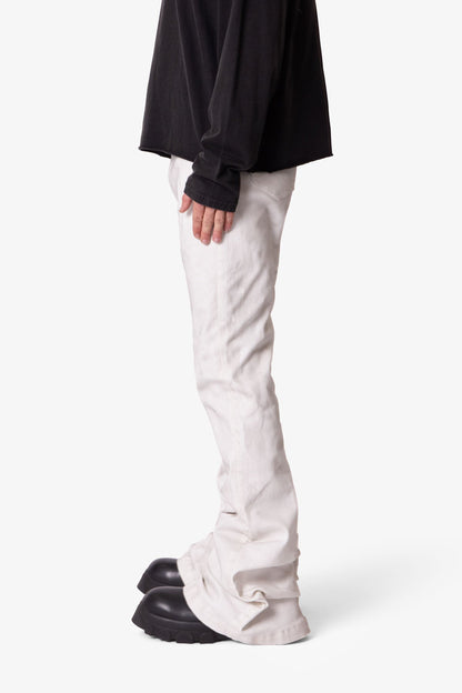 Super Stacked Denim - White