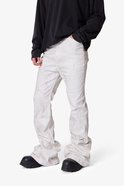 Super Stacked Denim - White