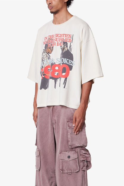 Supplier Printed Tee - White