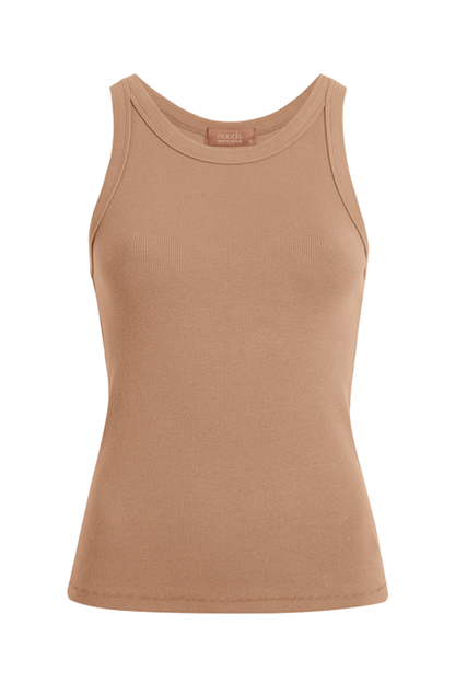 Essential Rib Tank Top | Cinnamon