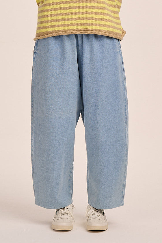Ottie Denim Trousers - Light Wash