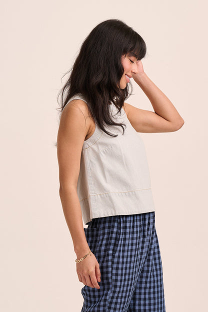 Taylor Top - Ticking Stripe