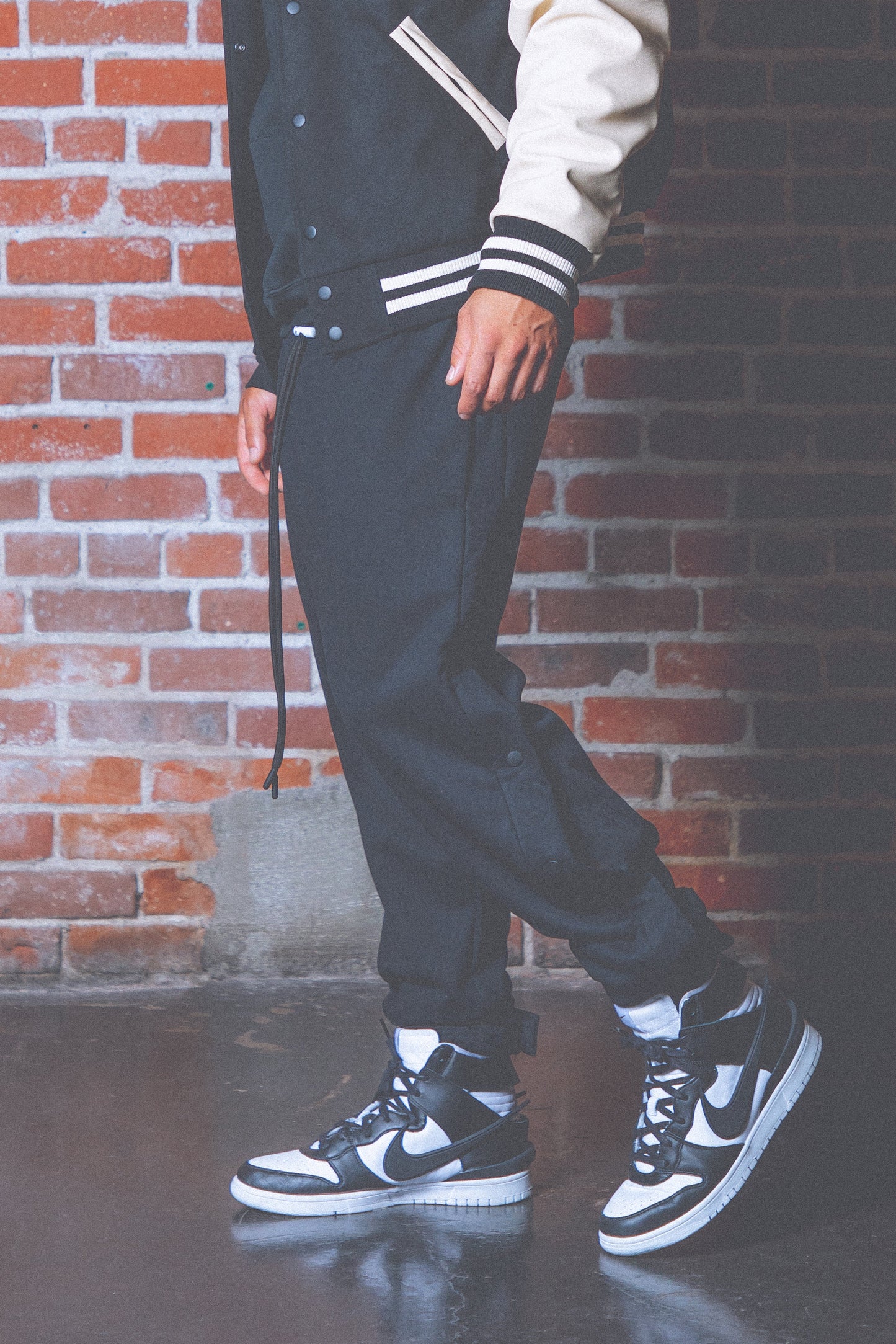 Tear Away Sweatpants - Black