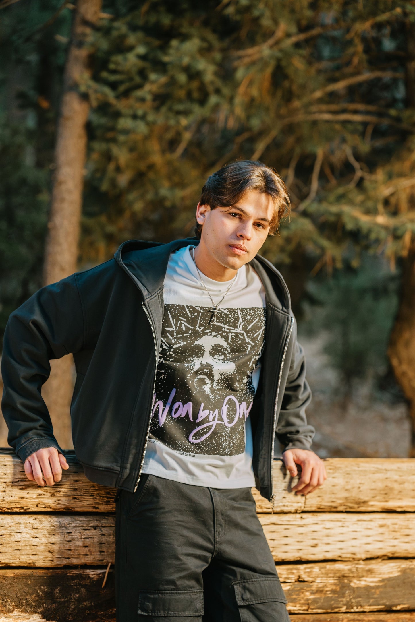 The Perfect Zip Up Hoodie - Aged Black