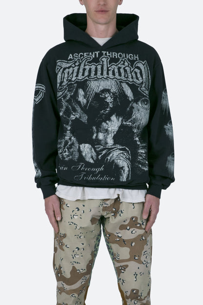 Tribulation Hoodie - Off Black