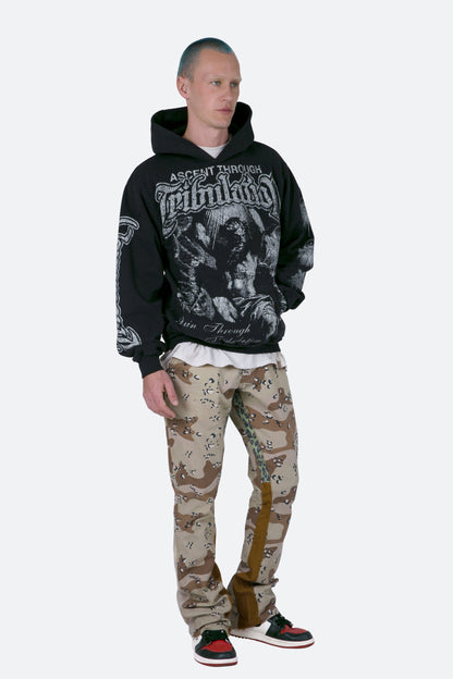 Tribulation Hoodie - Off Black