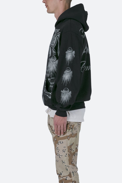 Tribulation Hoodie - Off Black