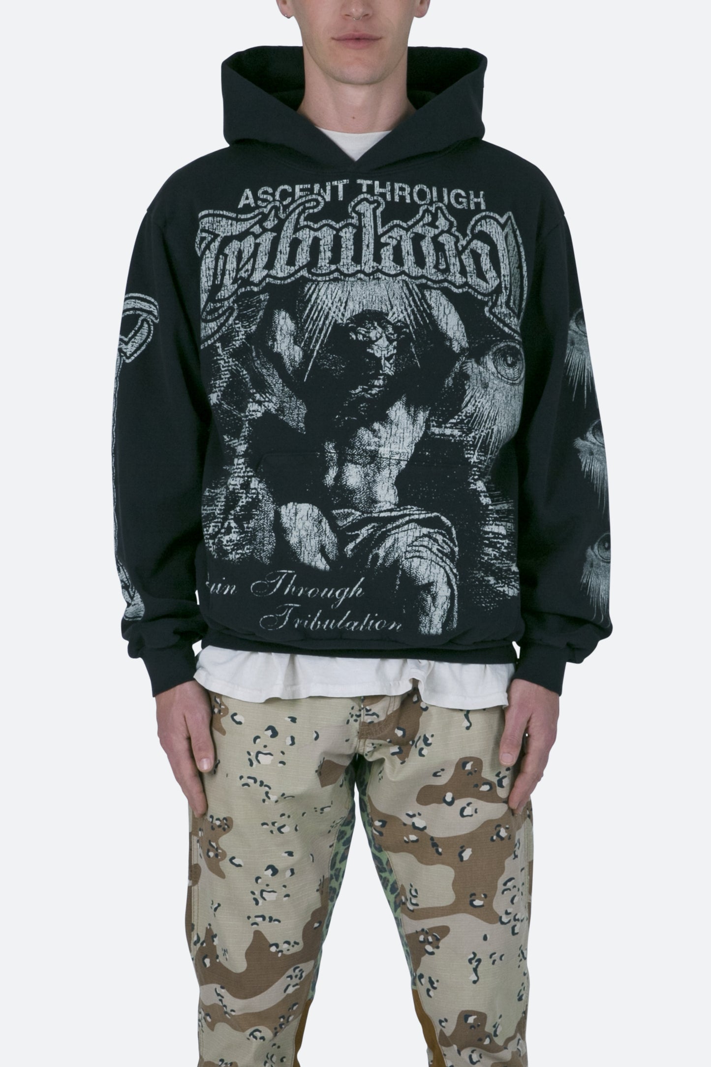Tribulation Hoodie - Off Black