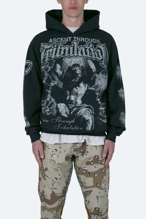 Tribulation Hoodie - Off Black