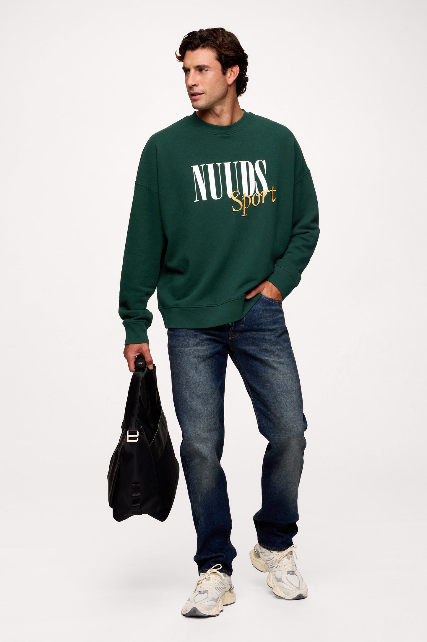nuuds Sport Crewneck | Hunter