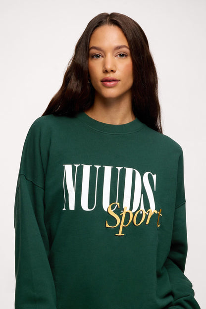 nuuds Sport Crewneck | Hunter
