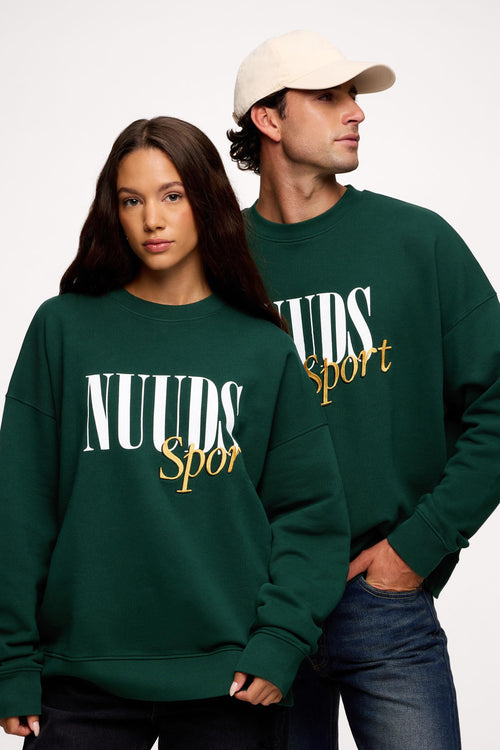 nuuds Sport Crewneck | Hunter