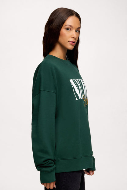nuuds Sport Crewneck | Hunter