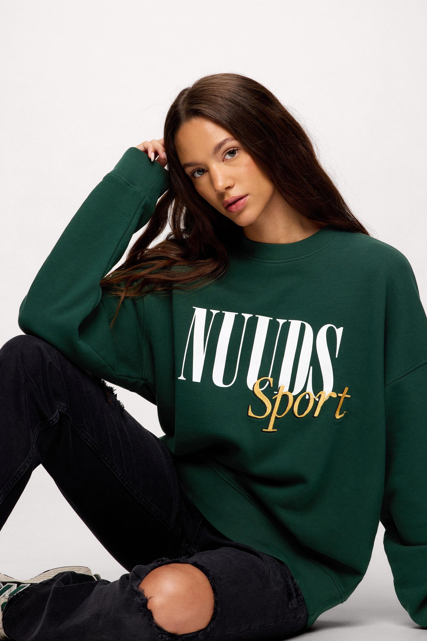 nuuds Sport Crewneck | Hunter