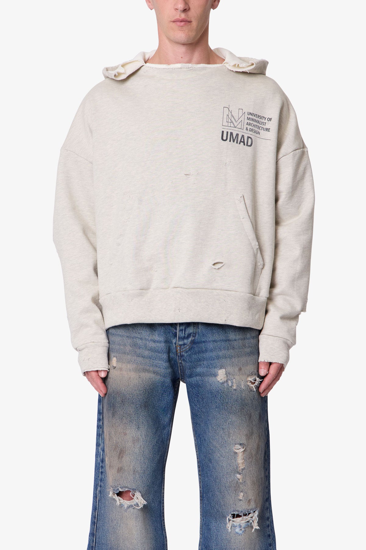 UMAD Thermal Hoodie - Heather Grey