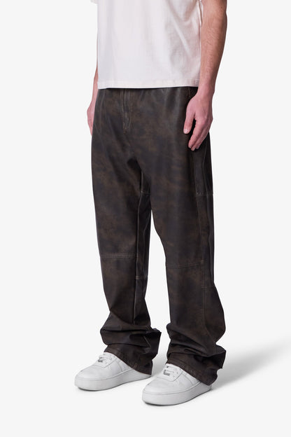 Ultra Baggy Arcane Pants - Black/Brown
