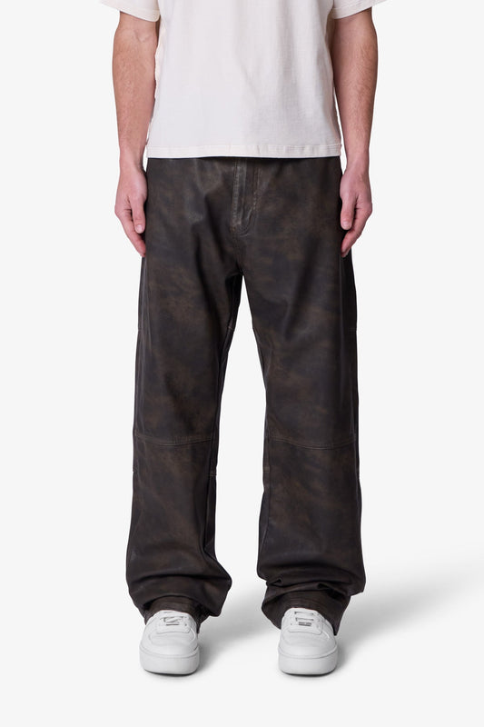 Ultra Baggy Arcane Pants - Black/Brown