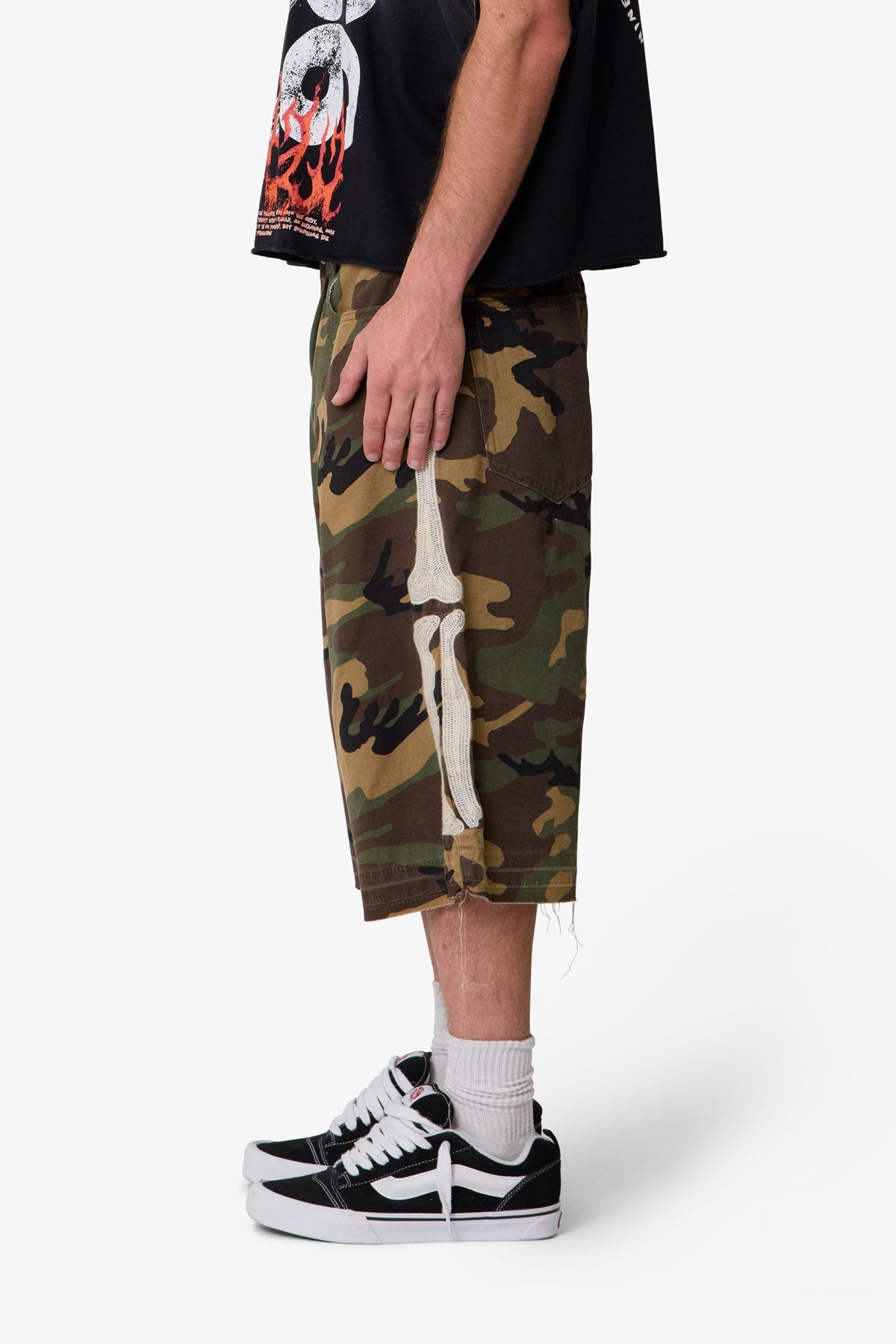 Ultra Baggy Bone Shorts - Camo