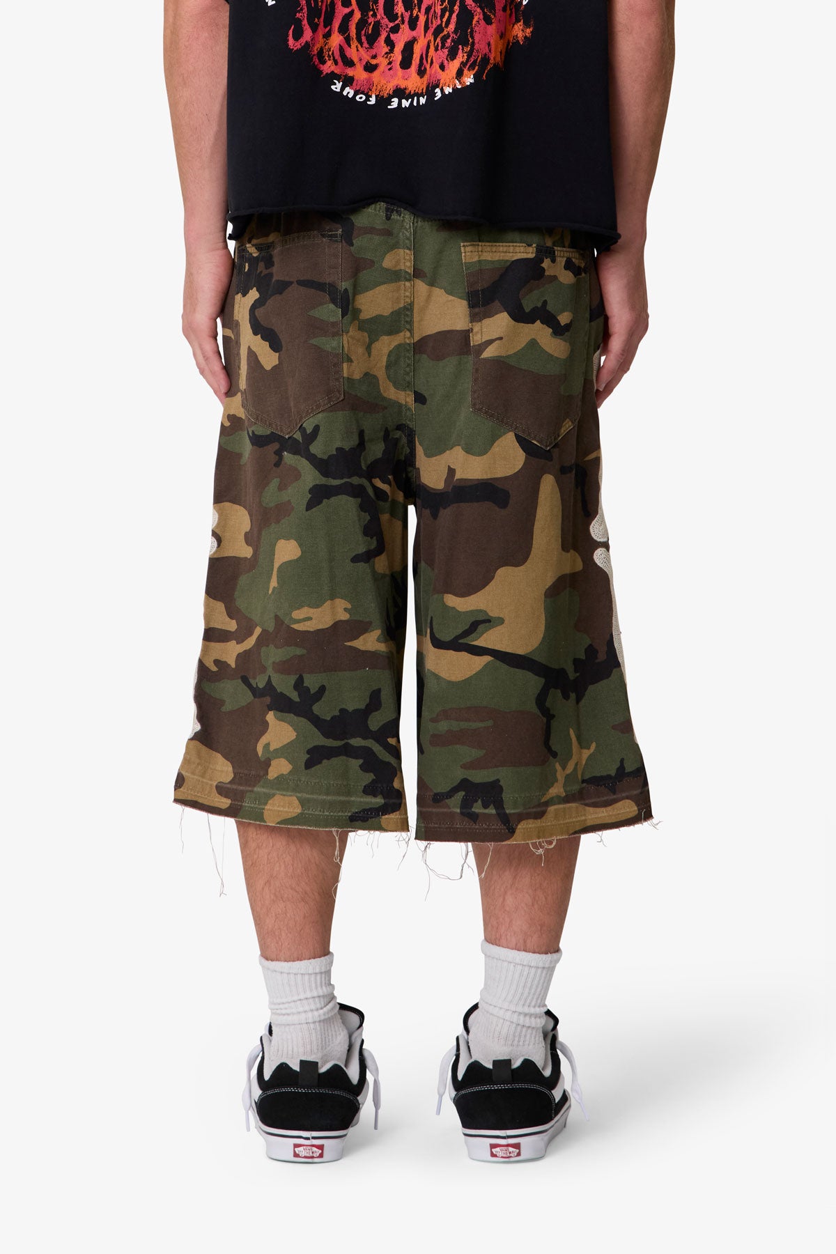 Ultra Baggy Bone Shorts - Camo