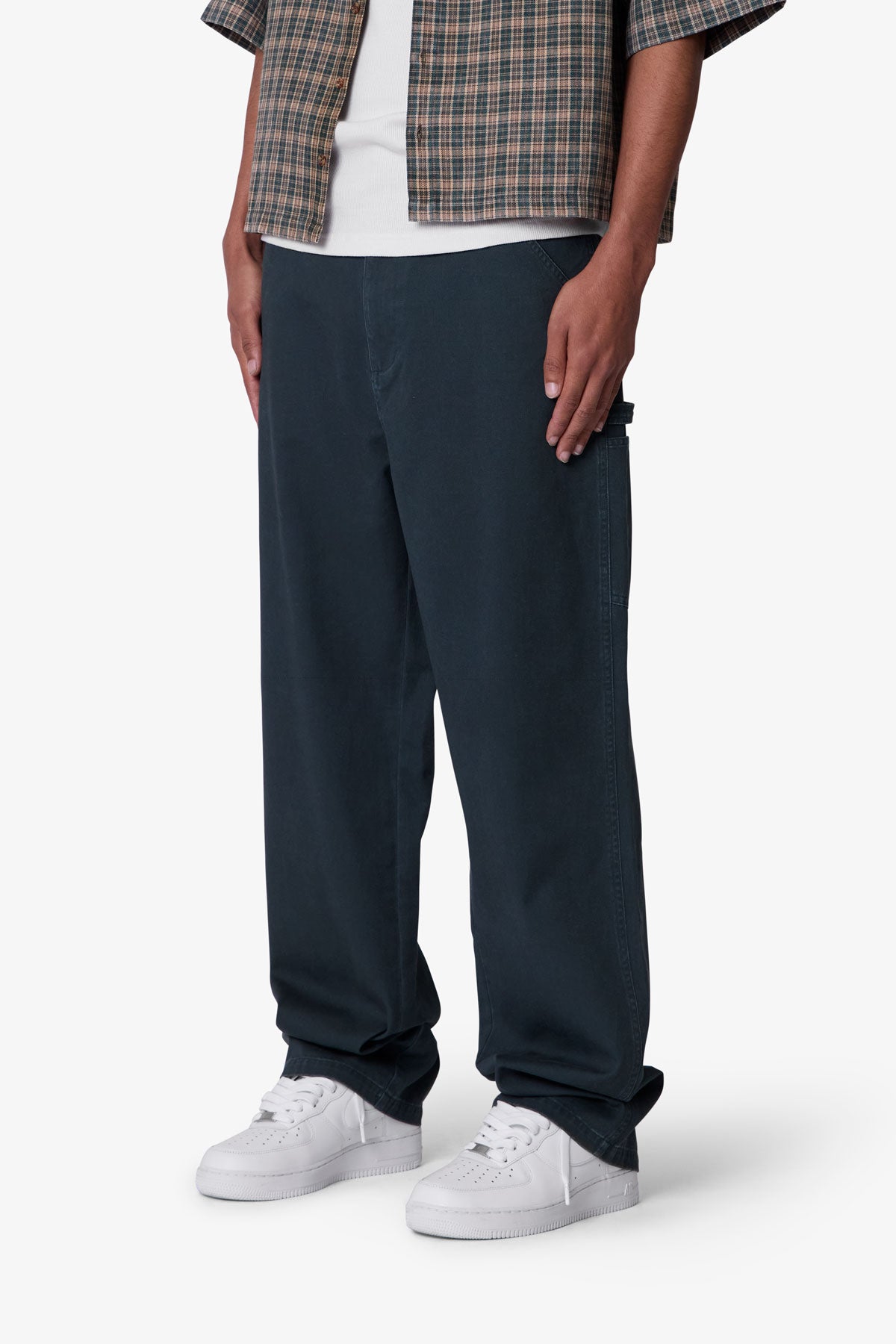 Ultra Baggy Chino Pants - Green