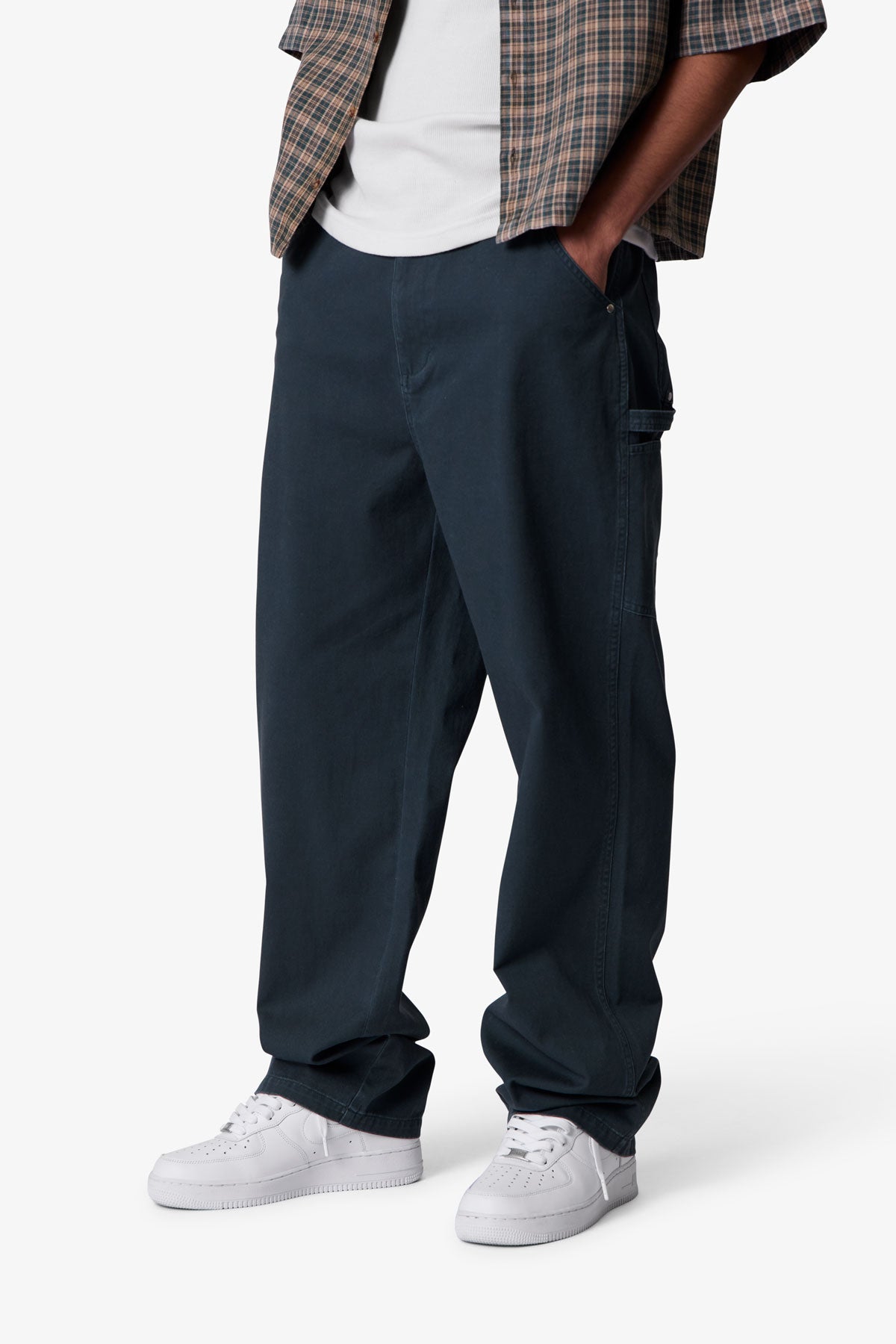 Ultra Baggy Chino Pants - Green