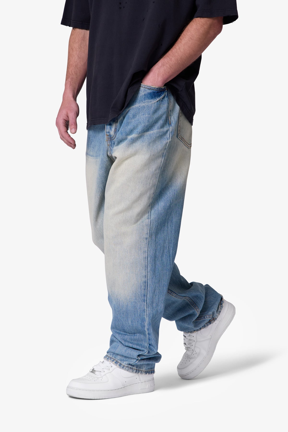 Ultra Baggy Denim - Medium Blue