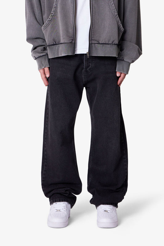 Ultra Baggy Denim - Stone Wash Black