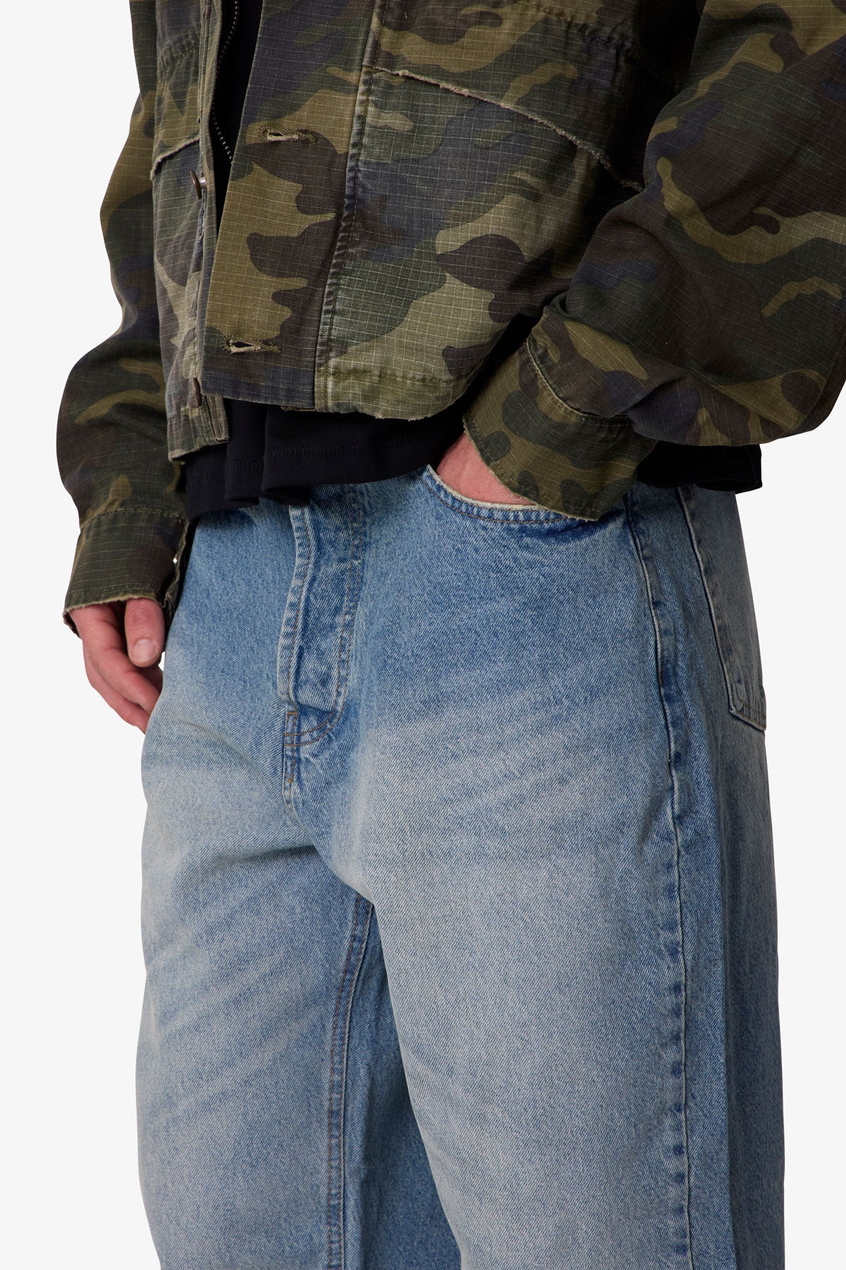 Ultra Baggy Denim - Western Blue