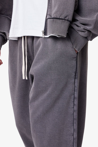 Ultra Baggy Fleece Sweatpants - Vintage Black