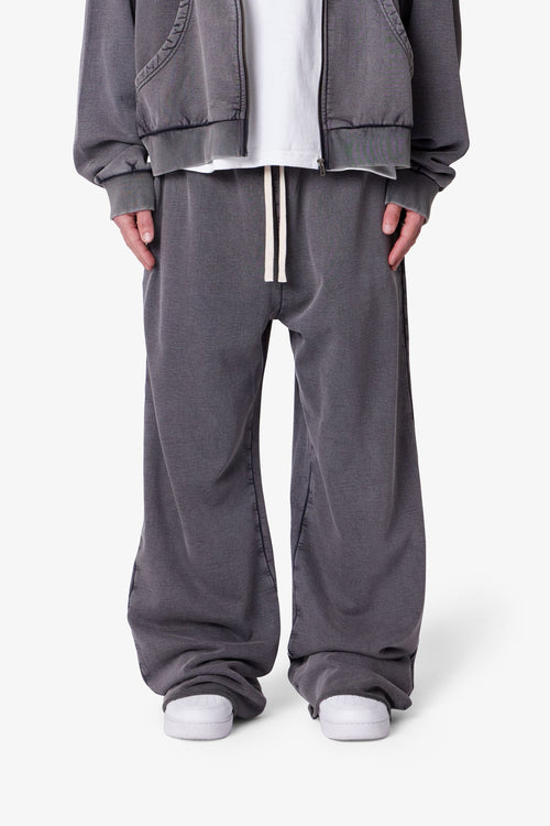 Ultra Baggy Fleece Sweatpants - Vintage Black