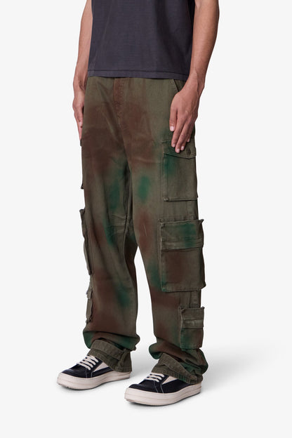 Ultra Baggy NR10 Cargo Pants - Green