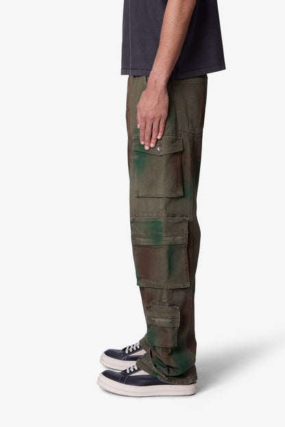 Ultra Baggy NR10 Cargo Pants - Green
