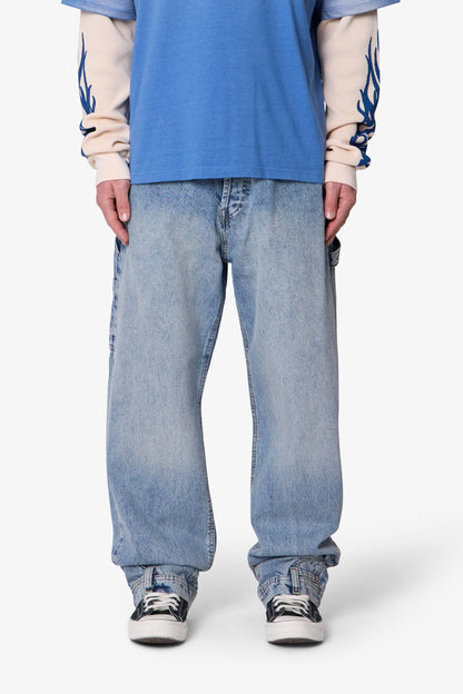 Ultra Baggy Reconstructed Denim - Washed Blue