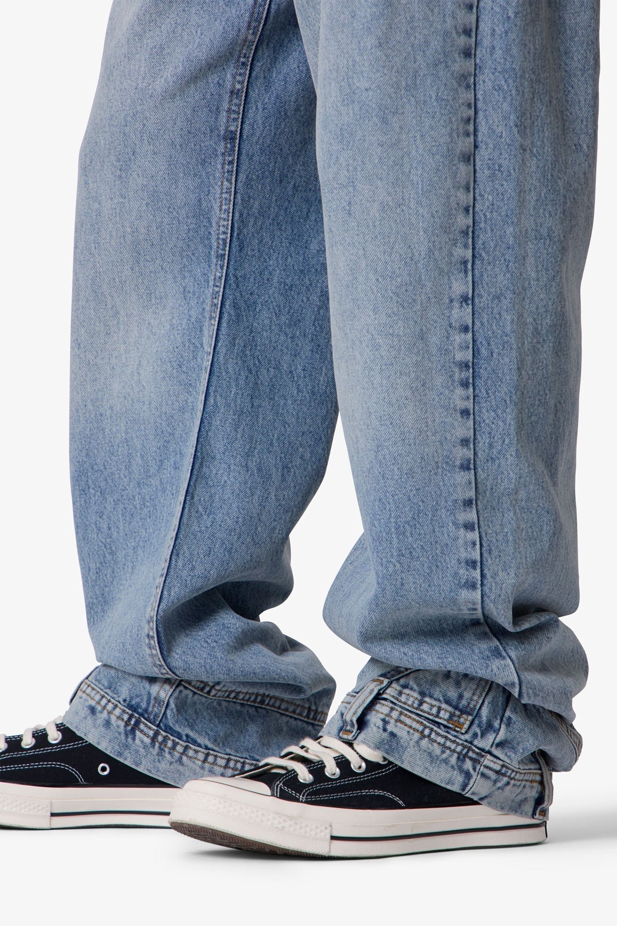 Ultra Baggy Reconstructed Denim - Washed Blue