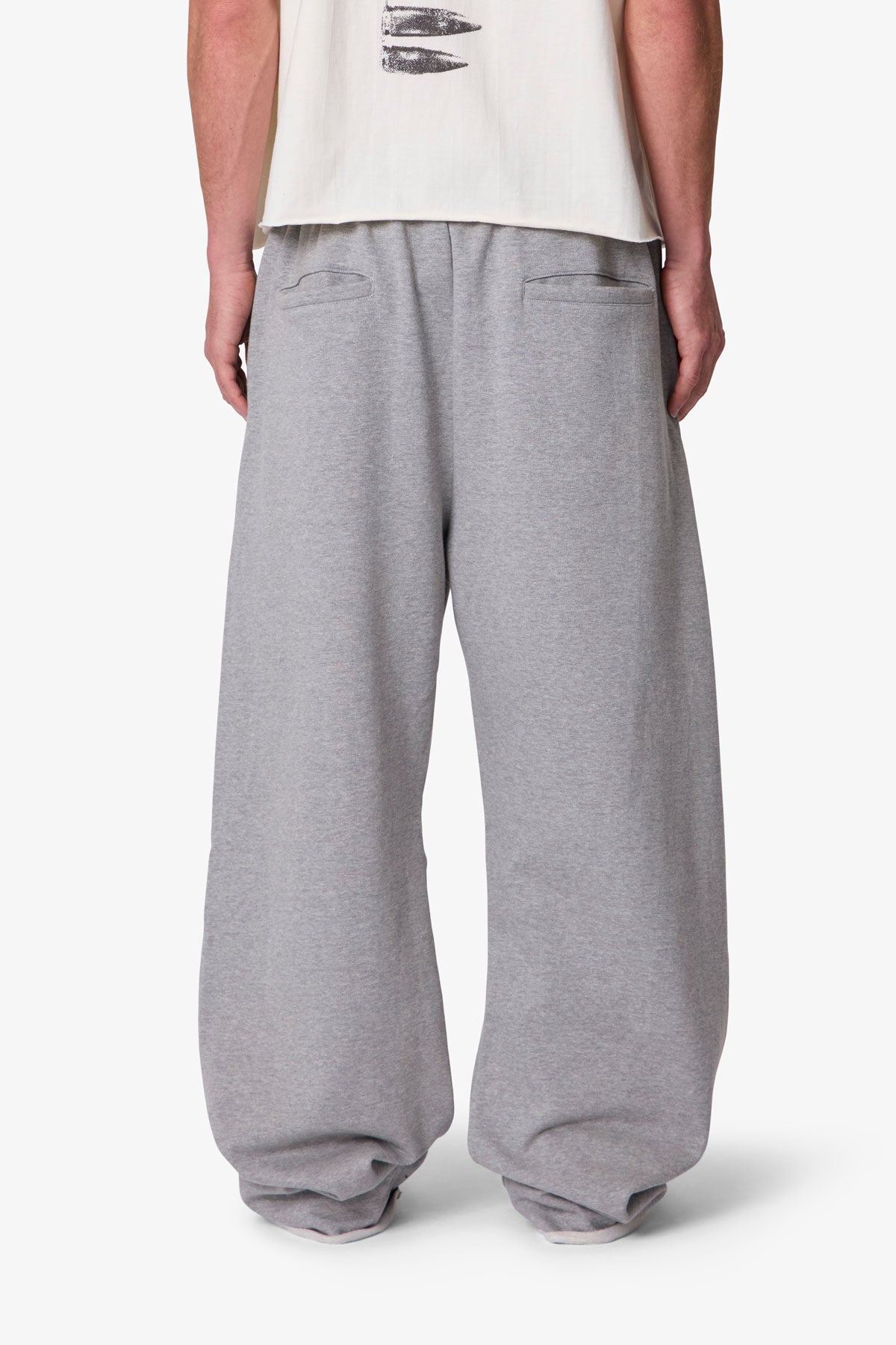 Ultra Baggy Sweatpants - Dark Heather